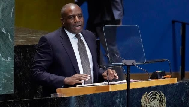 Ühendkuningriigi välisminister David Lammy nimetab Putinit orjapidajaks ja "maffiariigi" juhiks