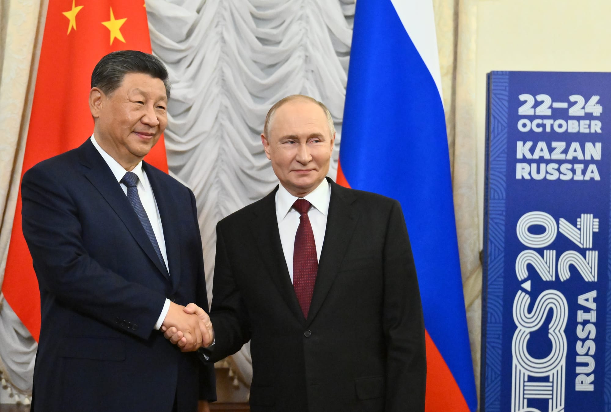 Putin ja Xi Jinping kohtuvad BRICS-i tippkohtumisel Kazani Kremlis