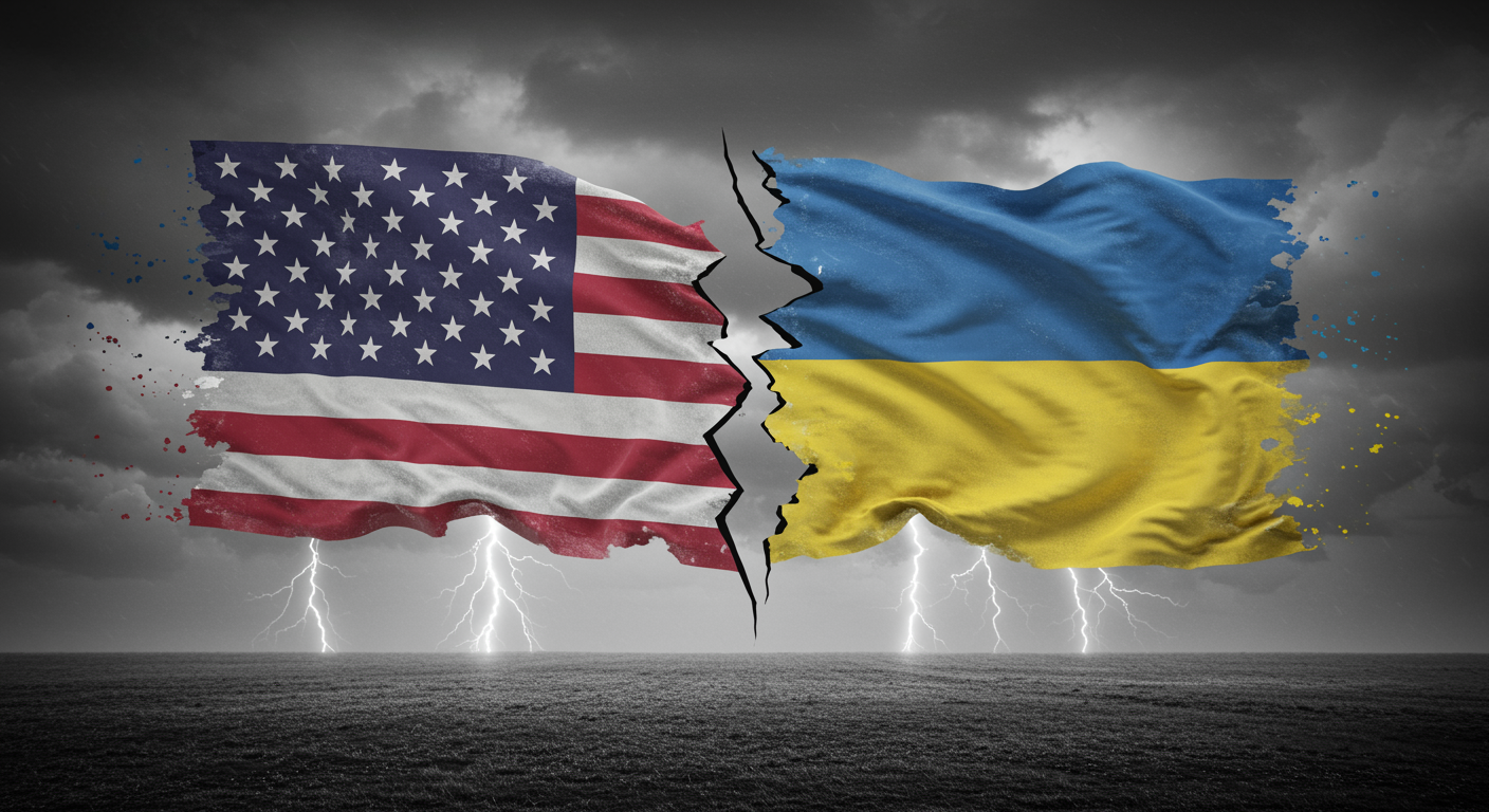 USA ja Ukraina abielu on läbi: lahkuminek on alanud. Mis juhtub Euroopaga?